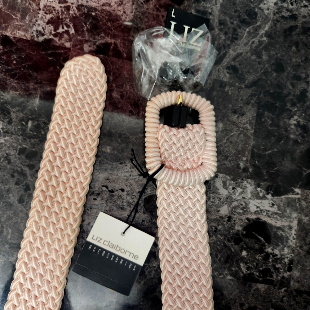 Liz Claiborne belt Large pink new
